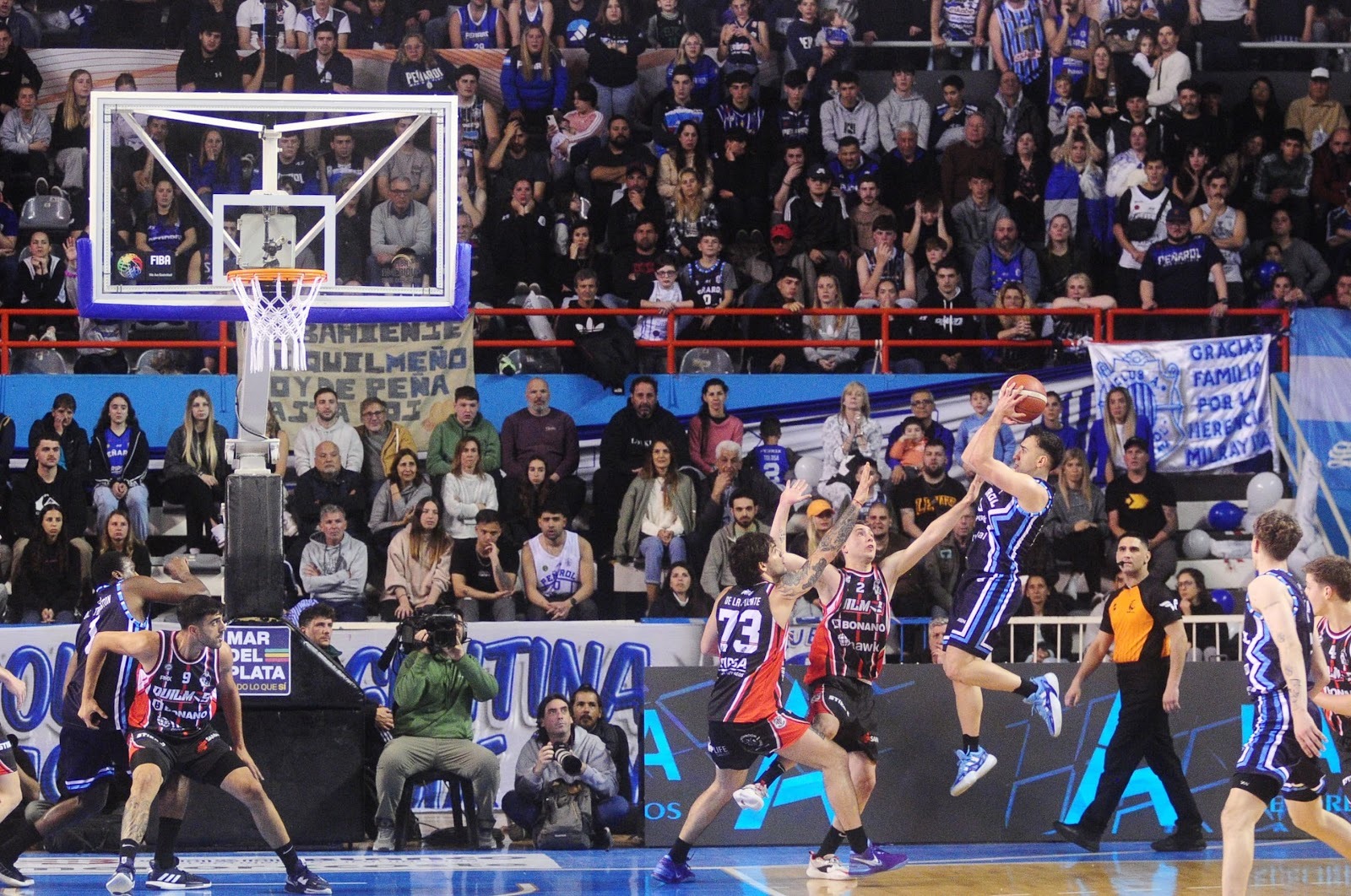 Peñarol en Santiago del Estero y Quilmes como local: noche de básquet marplatense.