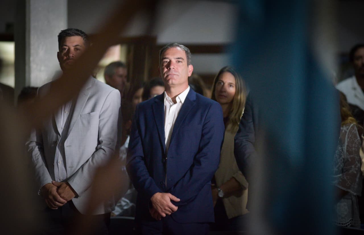 "Acá está Agustín para lo que necesiten", la frase de Neme en el inicio de clases municipal.