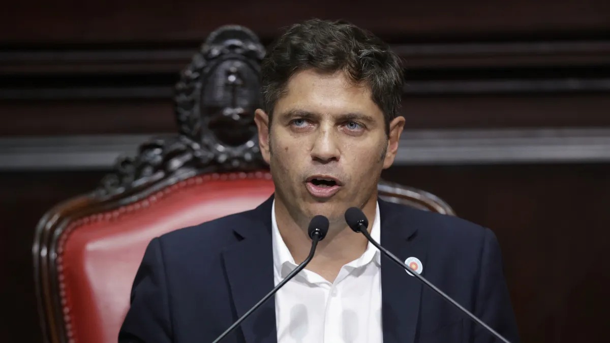 Después del discurso del Presidente, Kicillof pidió cambiar el rumbo nacional.