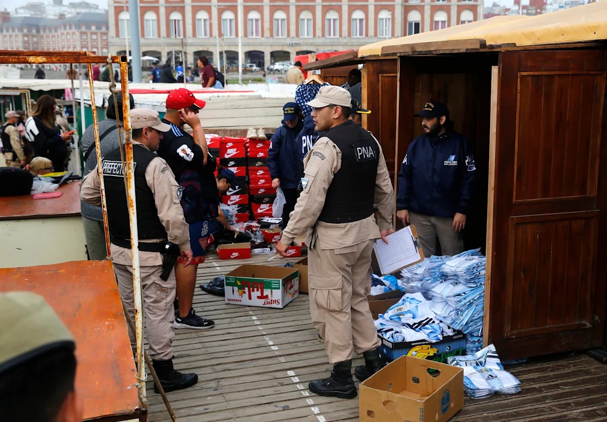 Incautaron más de 8.000 productos por más de $500 millones en el megaoperativo de la Rambla.