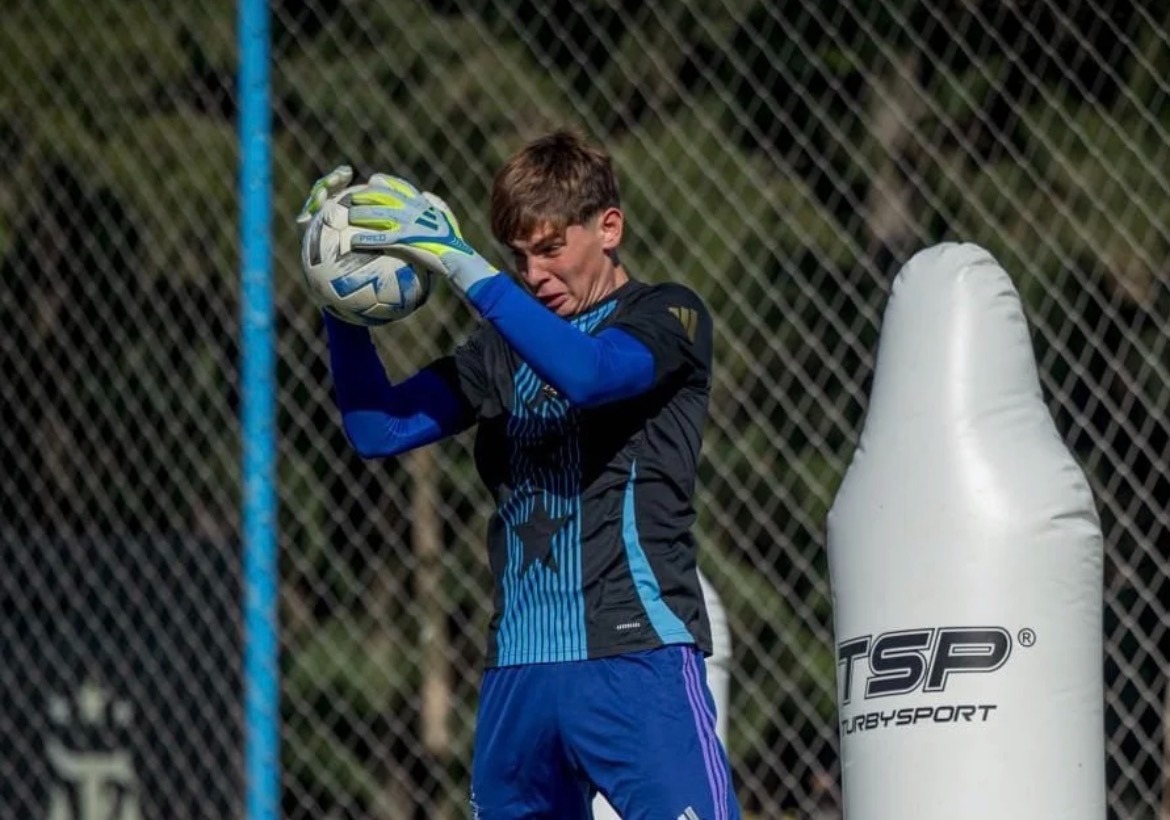 Rodolfo Durante, el arquero surgido en Kimberley que fue convocado a la Selección.