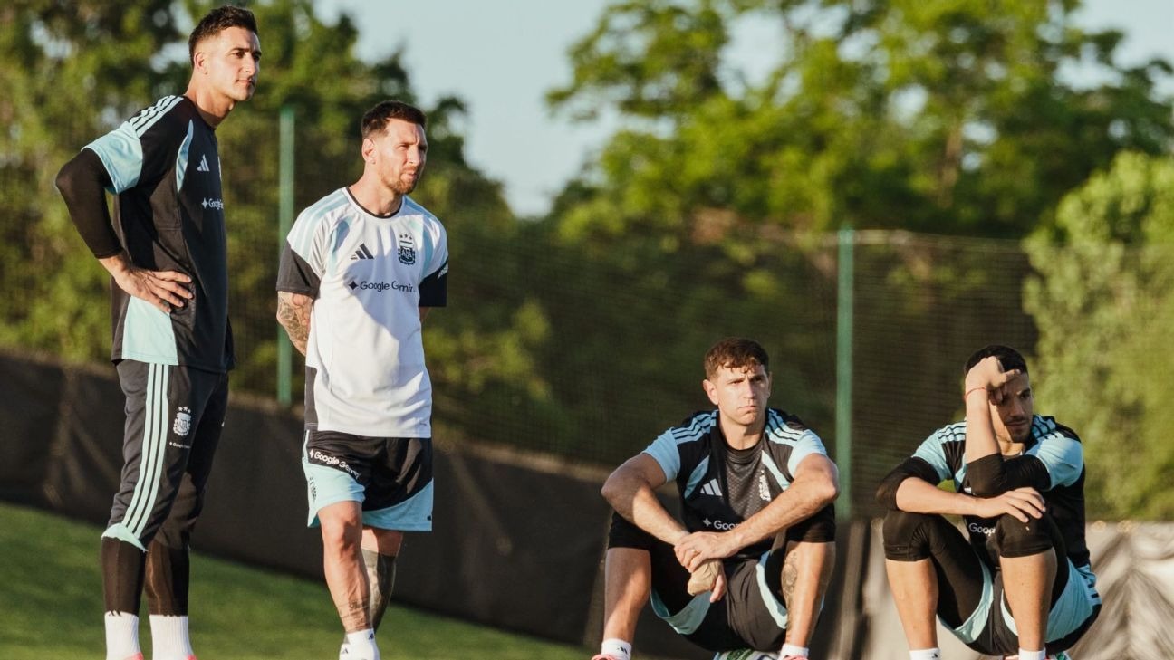Scaloni probó su primer once en Estados Unidos y empieza a definir el equipo para los amistosos.