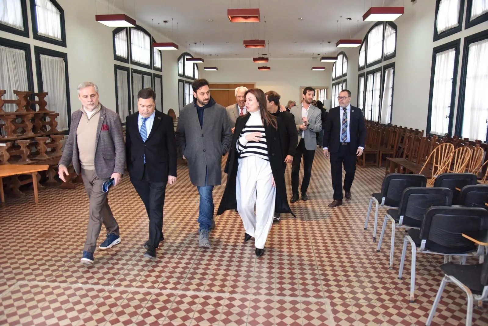 Petovello propuso crear un centro de formación laboral en el Unzué.