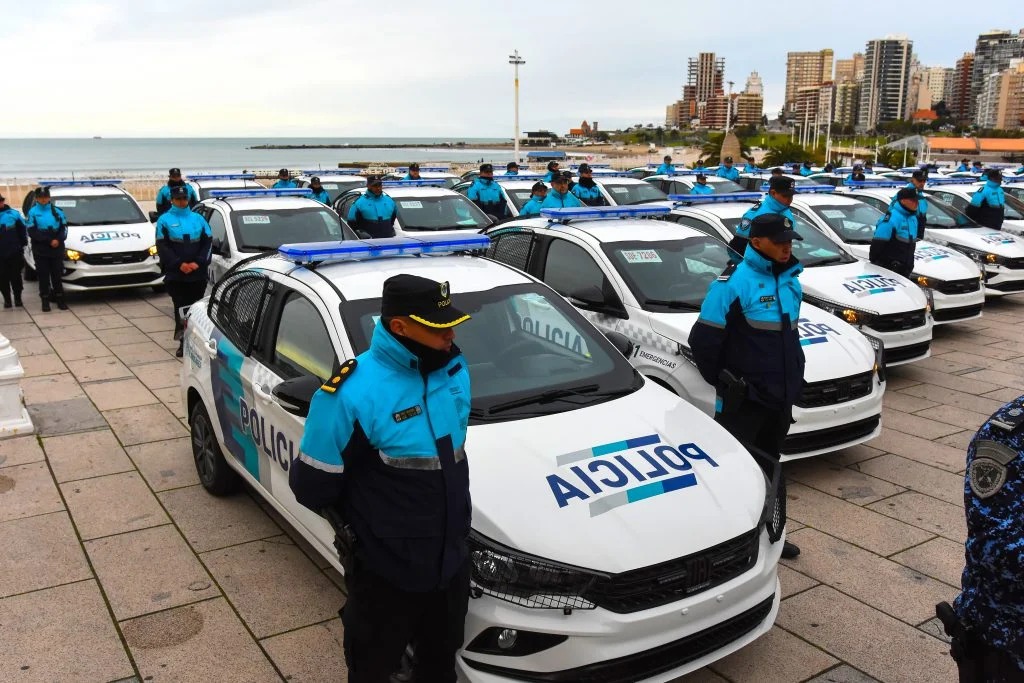 Inseguridad en Mar del Plata: Provincia anunció un refuerzo con 170 efectivos, 50 patrulleros y 36 motos.