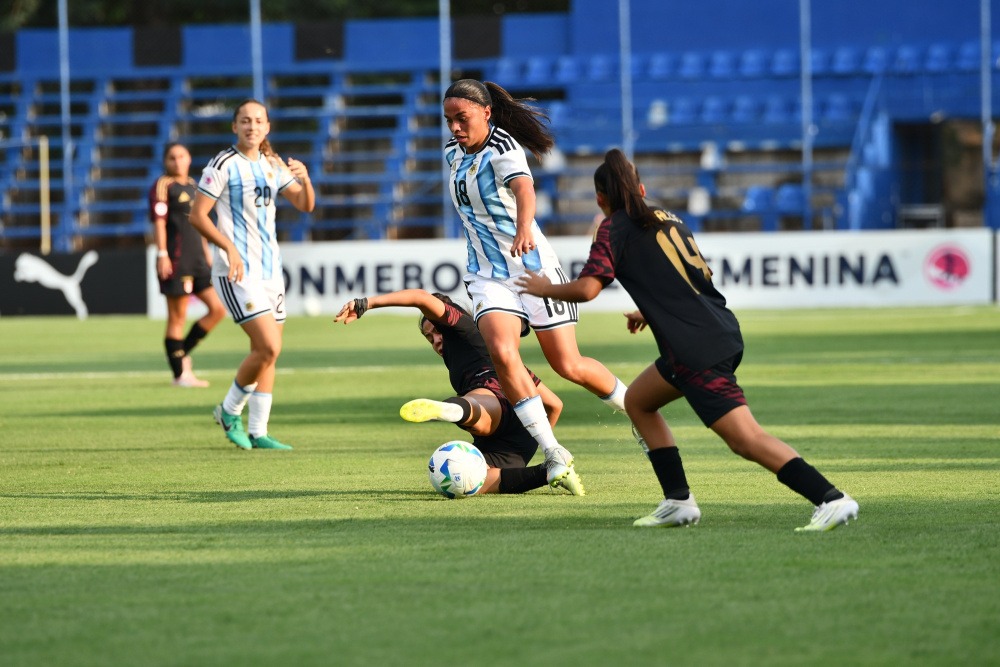 La Selección Argentina femenina sub-20 enfrenta a Benín en el segundo partido del Mundial.