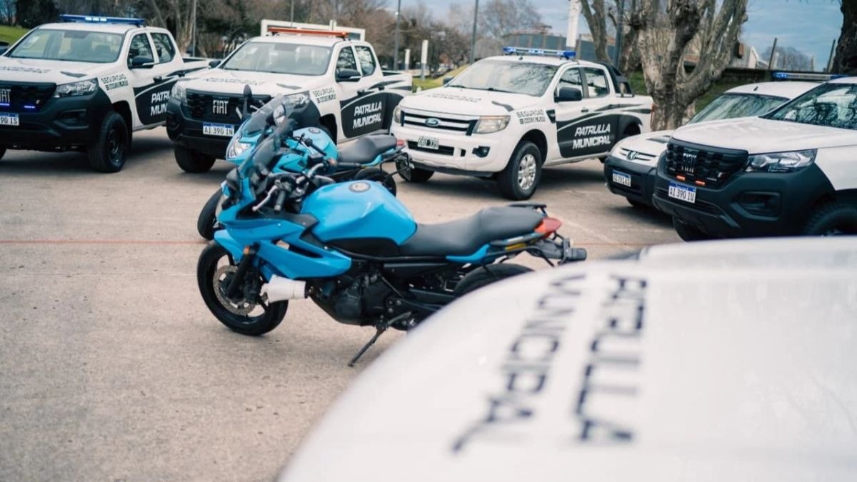 La Patrulla Municipal sumará diez motos con una inversión de casi $112 millones.