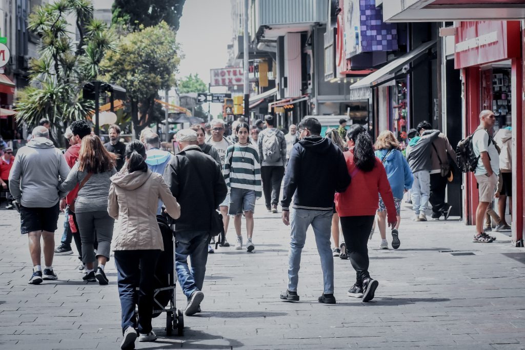 Las ventas en Mar del Plata cayeron un 4,2% durante el fin de semana largo.